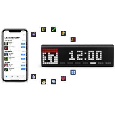 LaMetric Time Akıllı Entegre Masaüstü Saat - Thumbnail