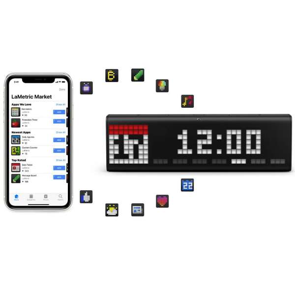 LaMetric Time Akıllı Entegre Masaüstü Saat