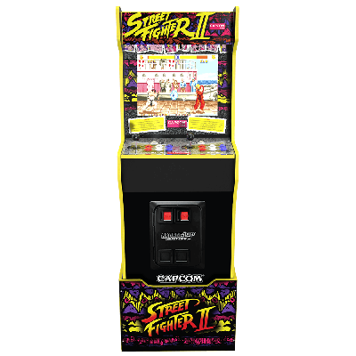 Arcade1Up Capcom Legacy Street Fighter Lisanslı Oyun Konsolu (Sehpalı) - Thumbnail