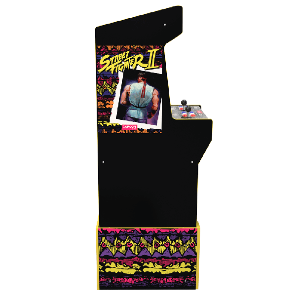 Arcade1Up Capcom Legacy Street Fighter Lisanslı Oyun Konsolu (Sehpalı)