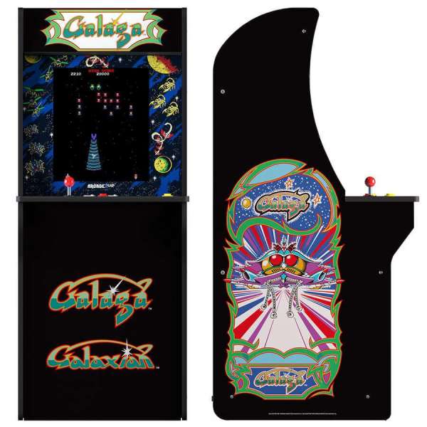 Arcade1Up Galaga Lisanslı Oyun Konsolu (Sehpalı)