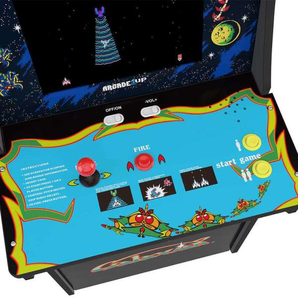 Arcade1Up Galaga Lisanslı Oyun Konsolu (Sehpalı)