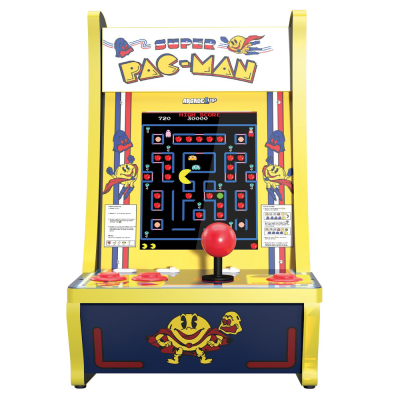 Arcade1Up Mini Super Pacman Lisanslı Masaüstü Oyun Konsolu - Thumbnail