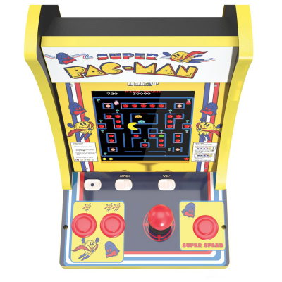 Arcade1Up Mini Super Pacman Lisanslı Masaüstü Oyun Konsolu - Thumbnail