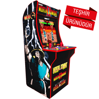 Arcade1Up Mortal Combat Lisanslı Oyun Konsolu (Sehpalı) (Teşhir ürünüdür) - Thumbnail