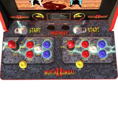 Arcade1Up Mortal Combat Lisanslı Oyun Konsolu (Sehpalı) (Teşhir ürünüdür) - Thumbnail