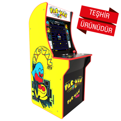 ARCADE1UP - Arcade1Up Pacman Lisanslı Oyun Konsolu (Sehpalı) (Teşhir ürünüdür)
