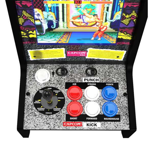 Arcade1Up Street Fighter Lisanslı Masaüstü Oyun Konsolu
