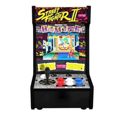 Arcade1Up Street Fighter Lisanslı Masaüstü Oyun Konsolu - Thumbnail