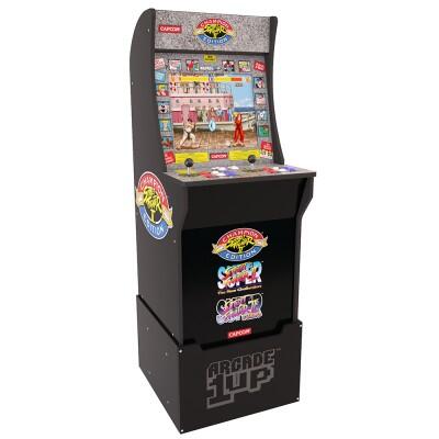 Arcade1Up Street Fighter Lisanslı Oyun Konsolu (Sehpalı) (Teşhir ürünüdür) - Thumbnail