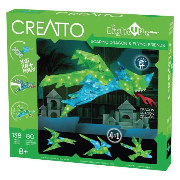 Creatto Dragon Ejderha Birleştirilebilir Led Aydınlatma