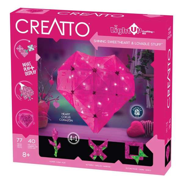 Creatto Love Kalp Birleştirilebilir Led Aydınlatma