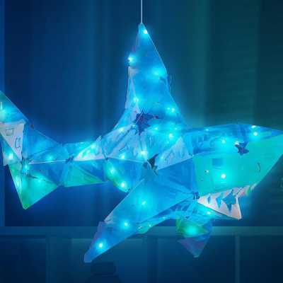 Creatto Shark Köpek Balığı Birleştirilebilir Led Aydınlatma - Thumbnail