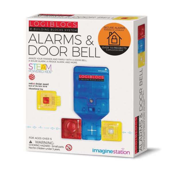 Logiblocs Alarm & Door Bell Akıllı Elektronik Oyun Devresi
