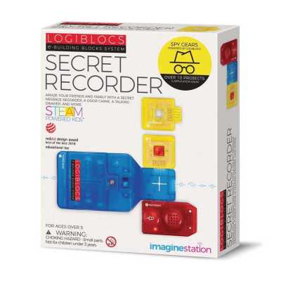 LOGIBLOCS - Logiblocs Secret Recorder Akıllı Elektronik Oyun Devresi LOGIBLOCS - Logiblocs Secret Recorder Akıllı Elektronik Oyun Devresi