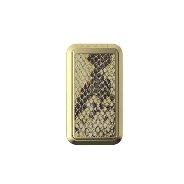 HANDLstick ANIMAL GOLD SNAKESKIN Stand Özellikli Telefon Tutucu