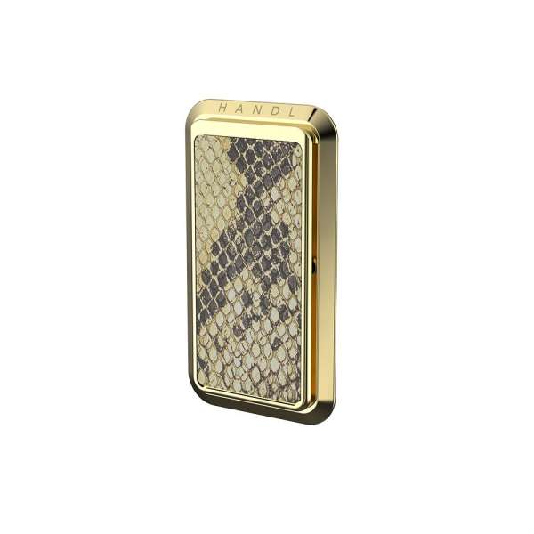 HANDLstick ANIMAL GOLD SNAKESKIN Stand Özellikli Telefon Tutucu