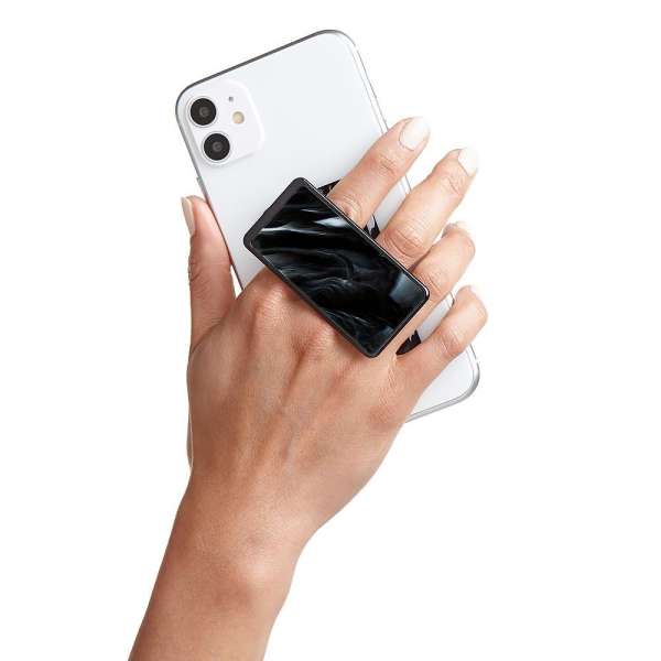 HANDLstick BLACK MARBLE Stand Özellikli Telefon Tutucu