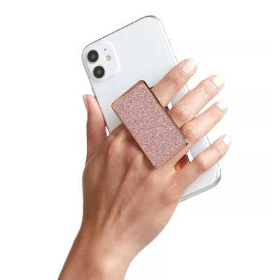 HANDLstick GLITTER ROSE GOLD Stand Özellikli Telefon Tutucu - Thumbnail