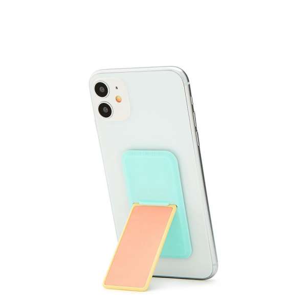 HANDLstick GLOW DARK CORAL/MINT Stand Özellikli Telefon Tutucu