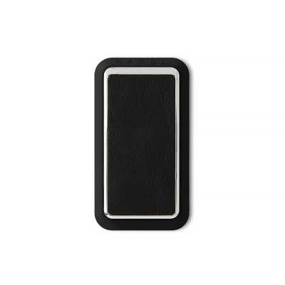 HANDLstick LEATHER BLACK/CHROME Stand Özellikli Telefon Tutucu - Thumbnail