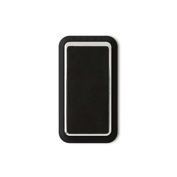 HANDLstick LEATHER BLACK/CHROME Stand Özellikli Telefon Tutucu