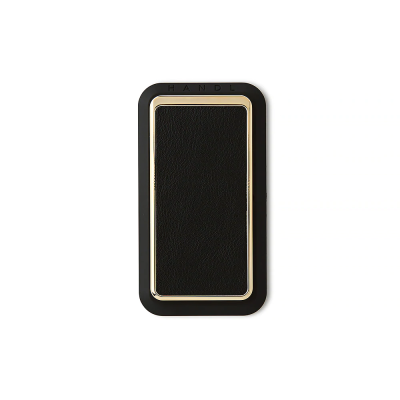 HANDLstick LEATHER BLACK/GOLD Stand Özellikli Telefon Tutucu - Thumbnail