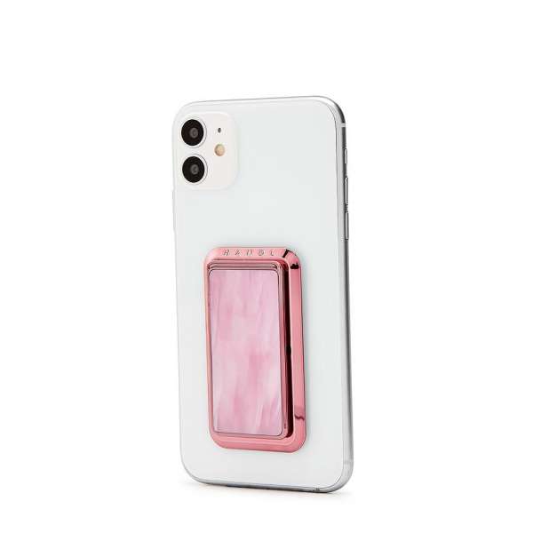 HANDLstick PINK MARBLE Stand Özellikli Telefon Tutucu