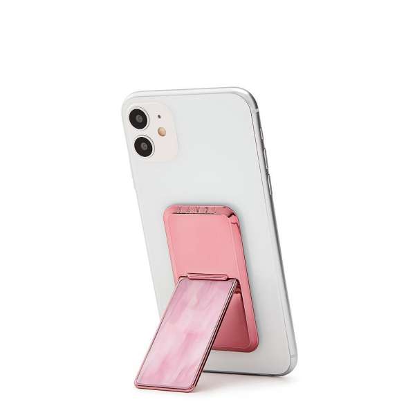 HANDLstick PINK MARBLE Stand Özellikli Telefon Tutucu