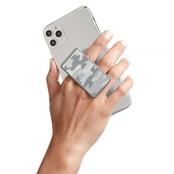 HANDLstick PRINT CAMO WHITE ARCTIC Stand Özellikli Telefon Tutucu