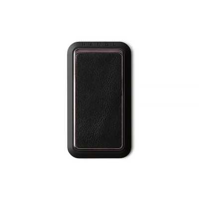 HANDLstick SMOOTH LEATHER BLACK Stand Özellikli Telefon Tutucu - Thumbnail