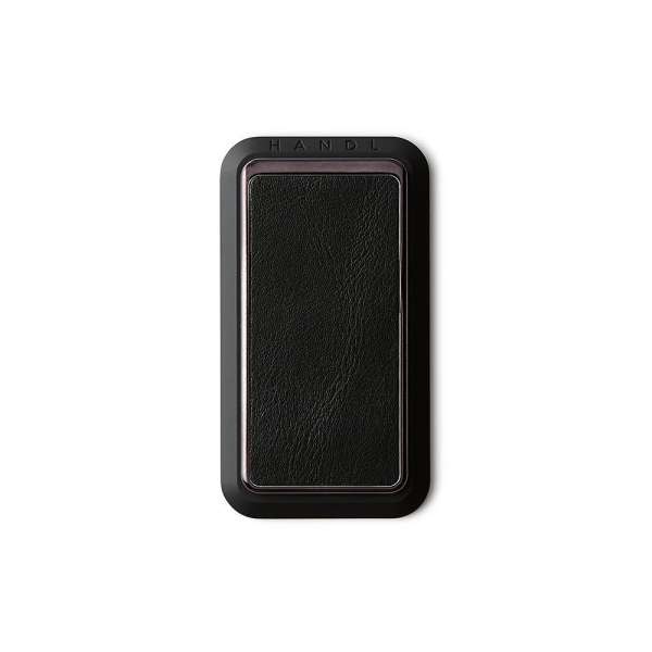 HANDLstick SMOOTH LEATHER BLACK Stand Özellikli Telefon Tutucu