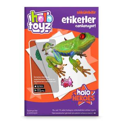 HOLOTOYZ - HoloToyz Sticker Holo Heroes AR Uyumlu Etiket