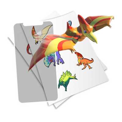 HoloToyz Sticker Jurassic Dinos AR Uyumlu Etiket - Thumbnail