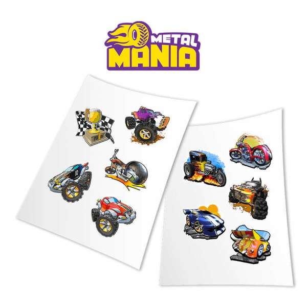 HoloToyz Sticker Metal Mania AR Uyumlu Etiket