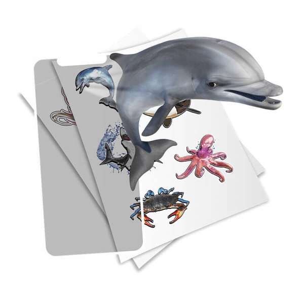 HoloToyz Sticker Super Sea Creatures AR Uyumlu Etiket