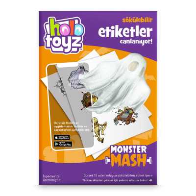 HOLOTOYZ - HoloToyz Sticker Monster Mash AR Uyumlu Etiket