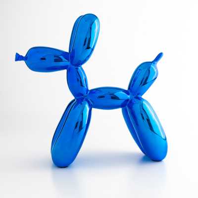 Jeff Koons Balloon Dog (Large) Blue - Thumbnail
