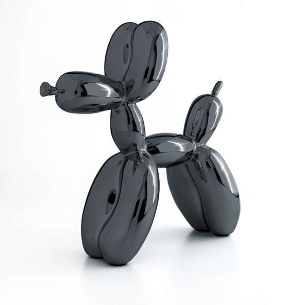 Jeff Koons Balloon Dog (Large) Graphite Black