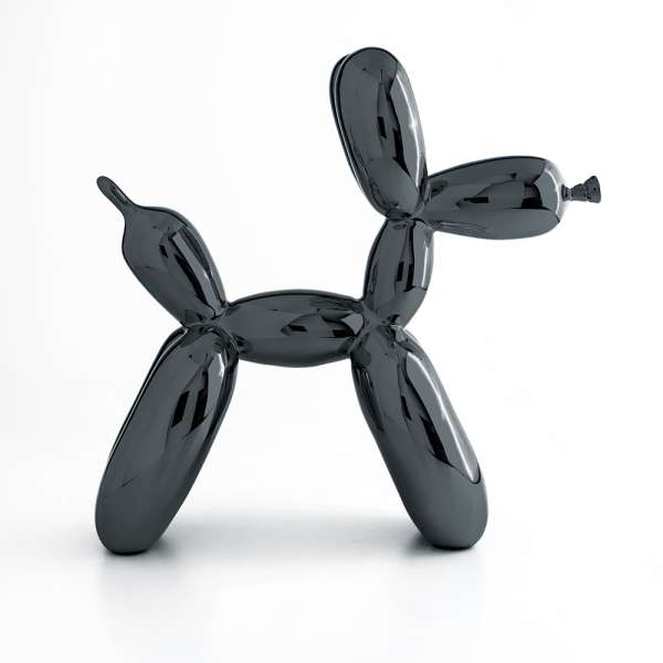 Jeff Koons Balloon Dog (Large) Graphite Black