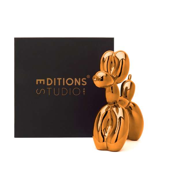 Jeff Koons Balloon Dog (Large) Orange Gold