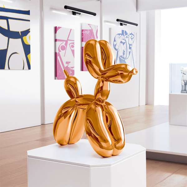 Jeff Koons Balloon Dog (Large) Orange Gold