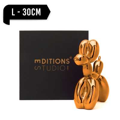 Jeff Koons Balloon Dog (Large) Orange Gold - Thumbnail