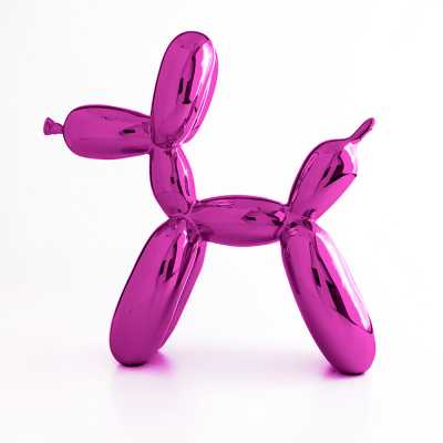 Jeff Koons Balloon Dog (Large) Pink - Thumbnail
