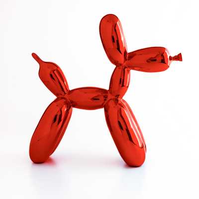 Jeff Koons Balloon Dog (Large) Red - Thumbnail