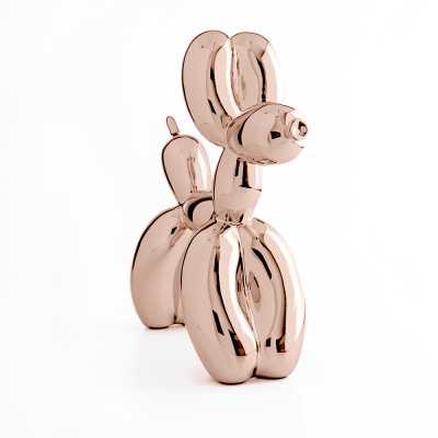 Jeff Koons Balloon Dog (Large) Rose Gold - Thumbnail