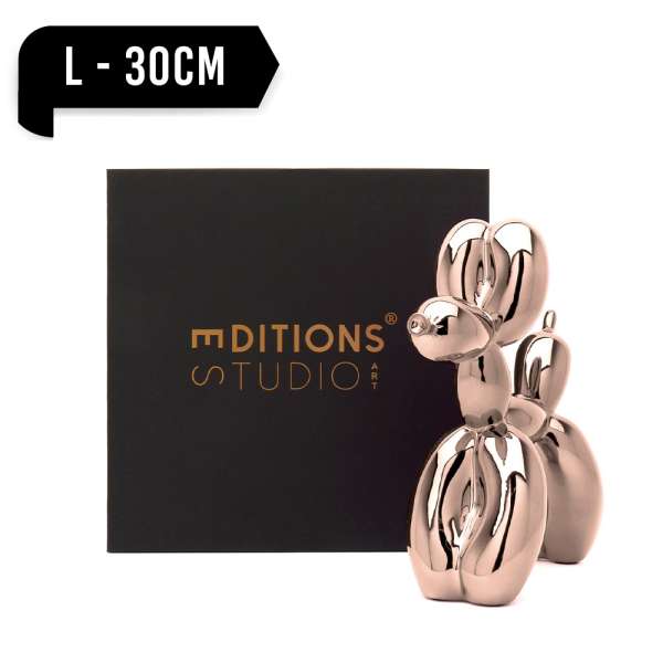 Jeff Koons Balloon Dog (Large) Rose Gold