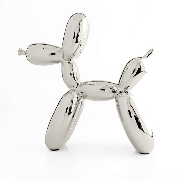 Jeff Koons Balloon Dog (Large) Silver