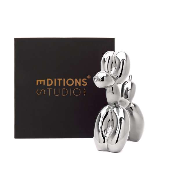 Jeff Koons Balloon Dog (Large) Silver