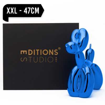 Jeff Koons Balloon Dog (XXLarge) Blue - Thumbnail